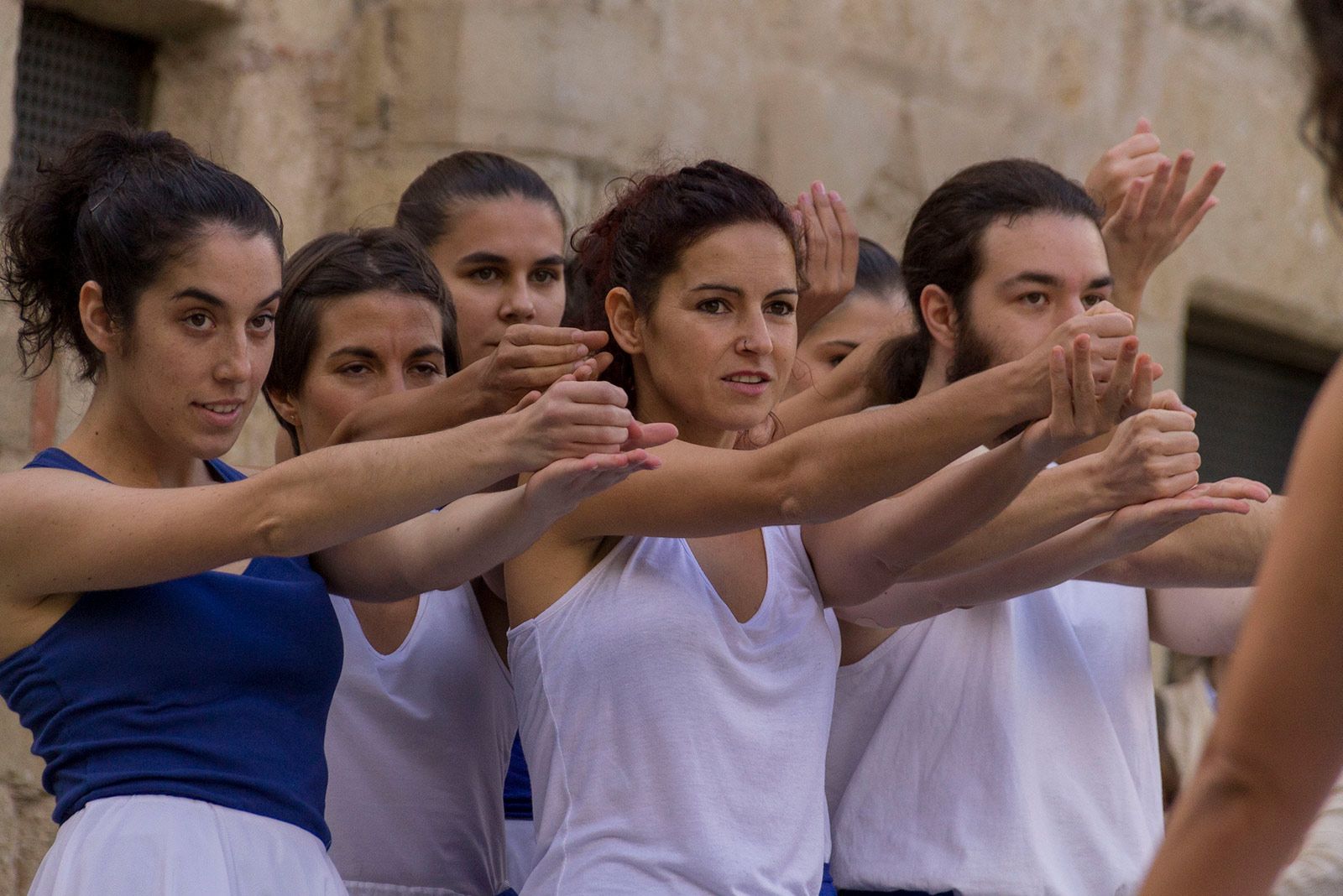 Actuació de l'Esbart Sant Cugat. FOTO: Paula Galván