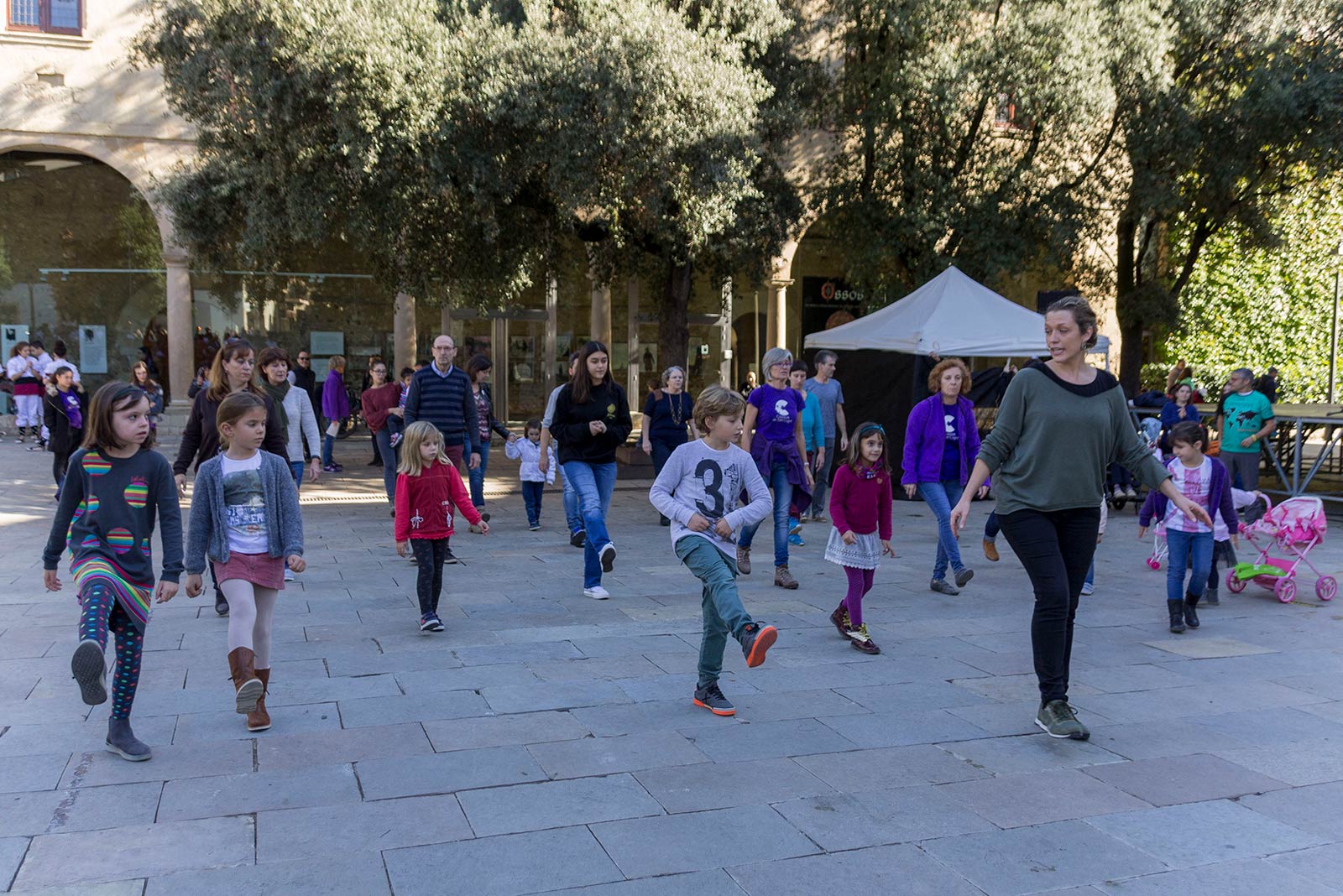 Taller de ball de bot. FOTO: Paula Galván