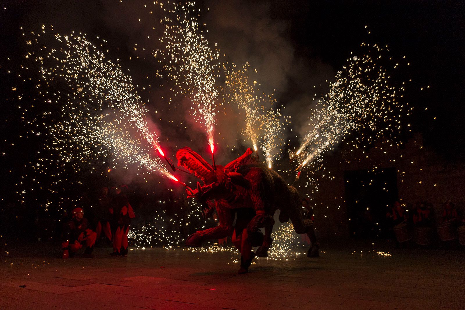 Correfoc de Festa de la Tardor. FOTO: Paula Galván
