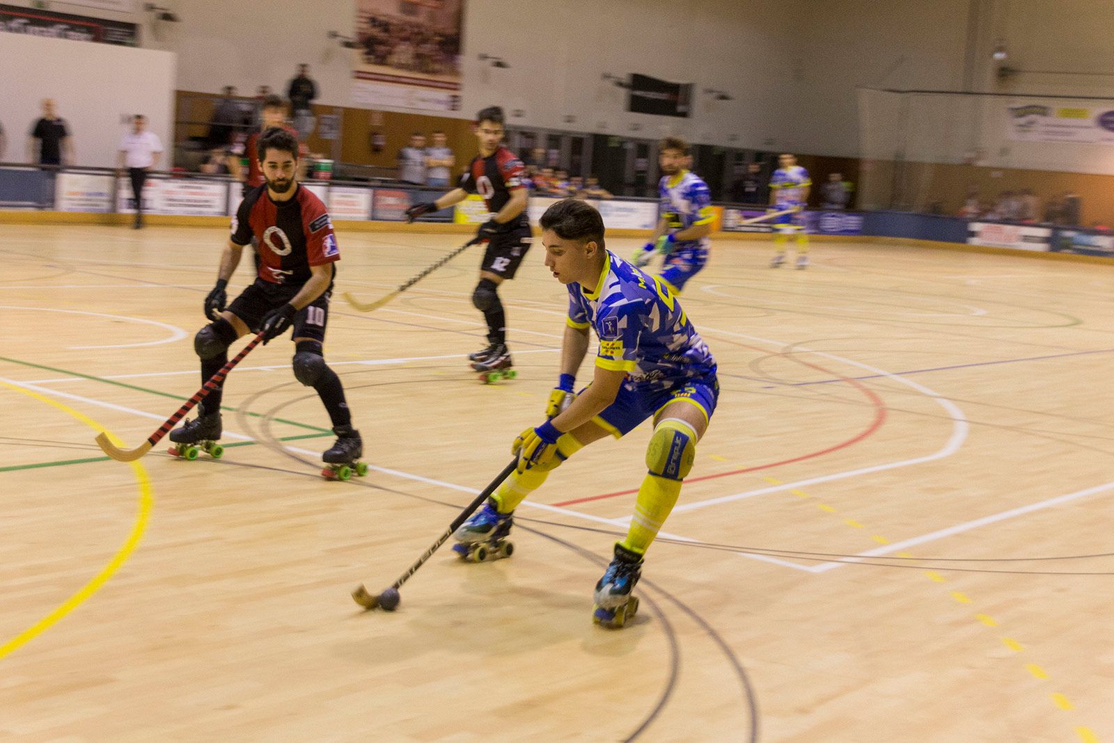 Partit de lliga PHC Sant Cugat - CH Caldes. FOTO: Paula Galván