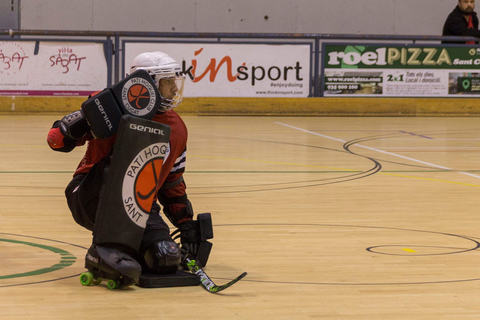 Partit de lliga PHC Sant Cugat - CH Caldes. FOTO: Paula Galván