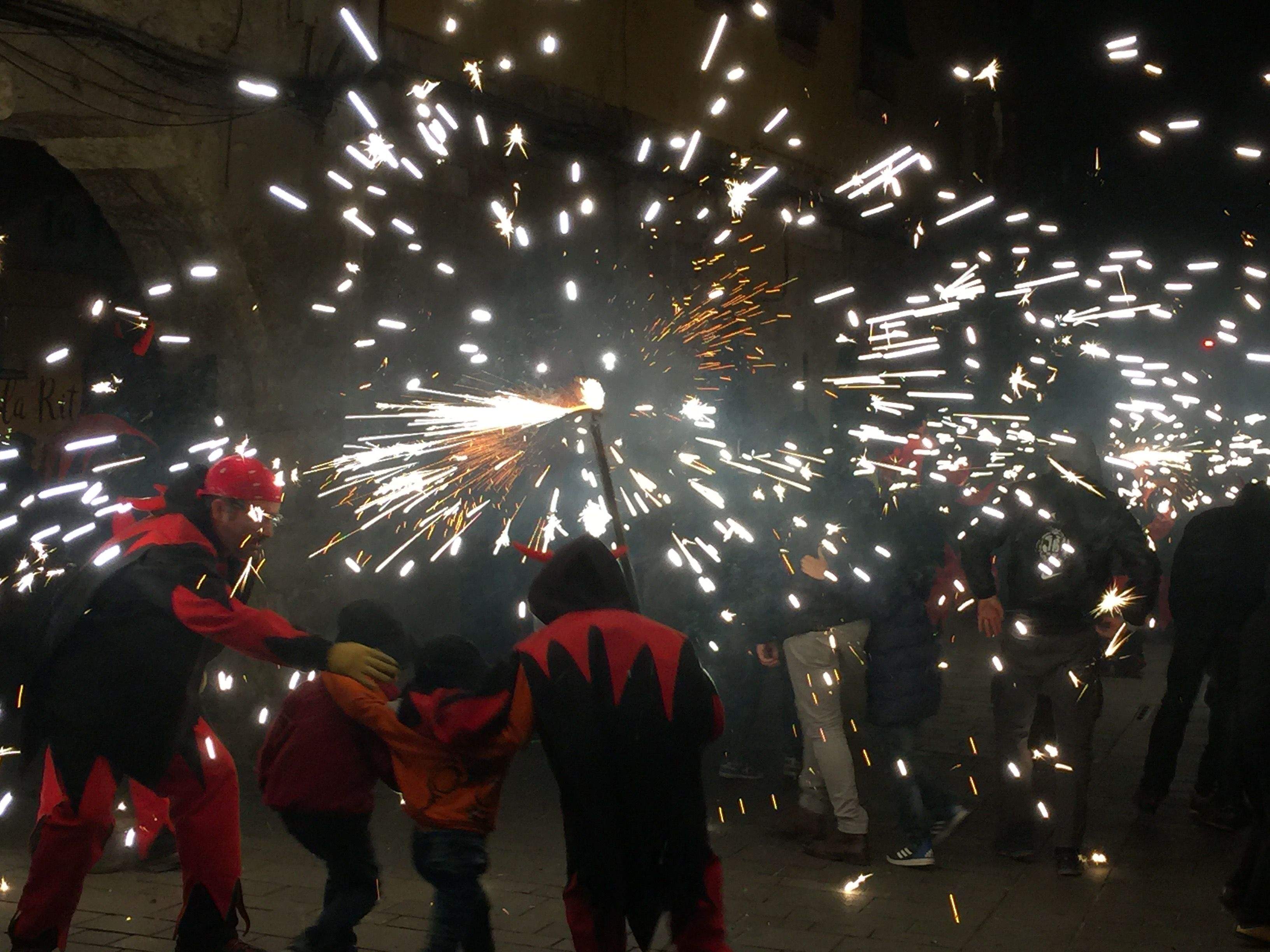 Correfoc de Festa de Tardor. FOTO: C.Caballé