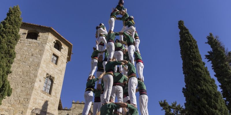 El 9d7 dels Gausacs a la Diada de la Colla. FOTO: Paula Galván