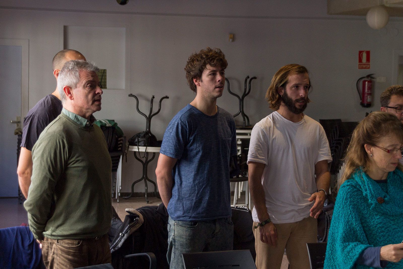 Assaig de Pedra i Sang. FOTO: Paula Galván