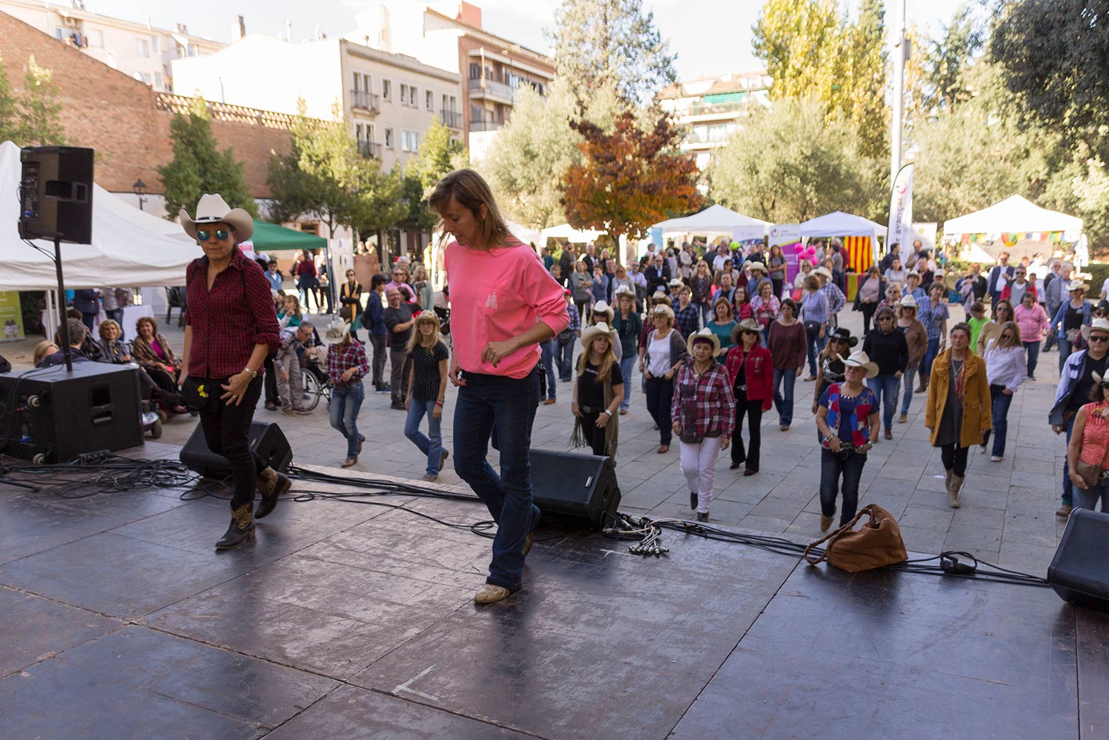  Ballada de Country a la Festa de la Tardor. FOTO: Paula Galván