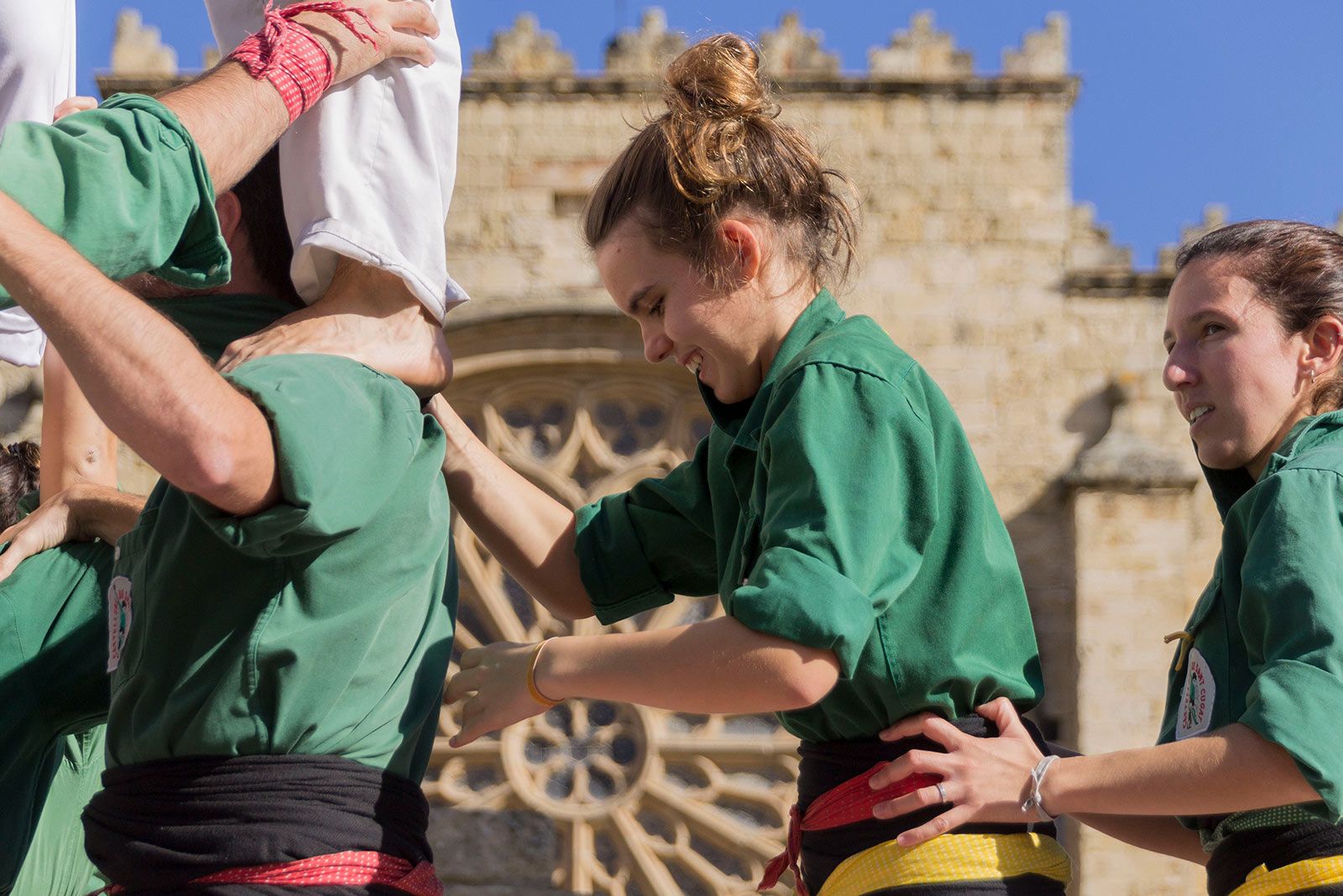 Diada castellera. FOTO: Paula Galván