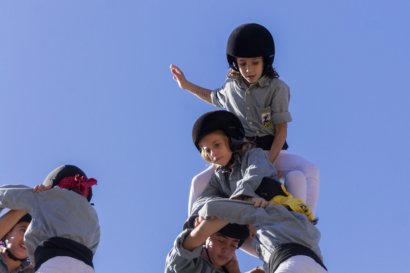 Diada castellera. FOTO: Paula Galván