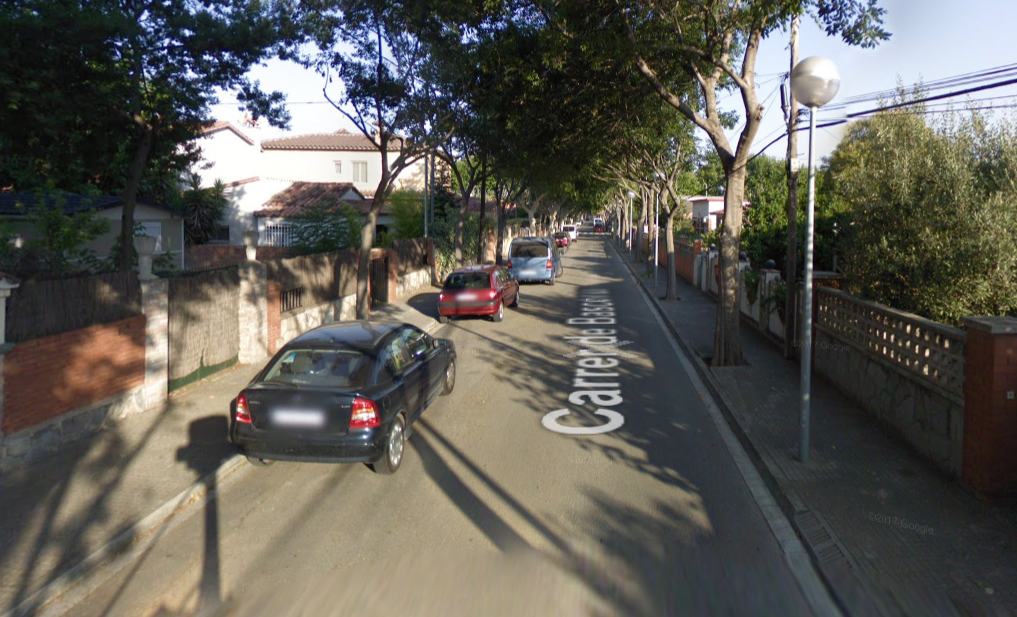 El carrer de Bascònia a Mira-sol (Sant Cugat) FOTO: Google Maps