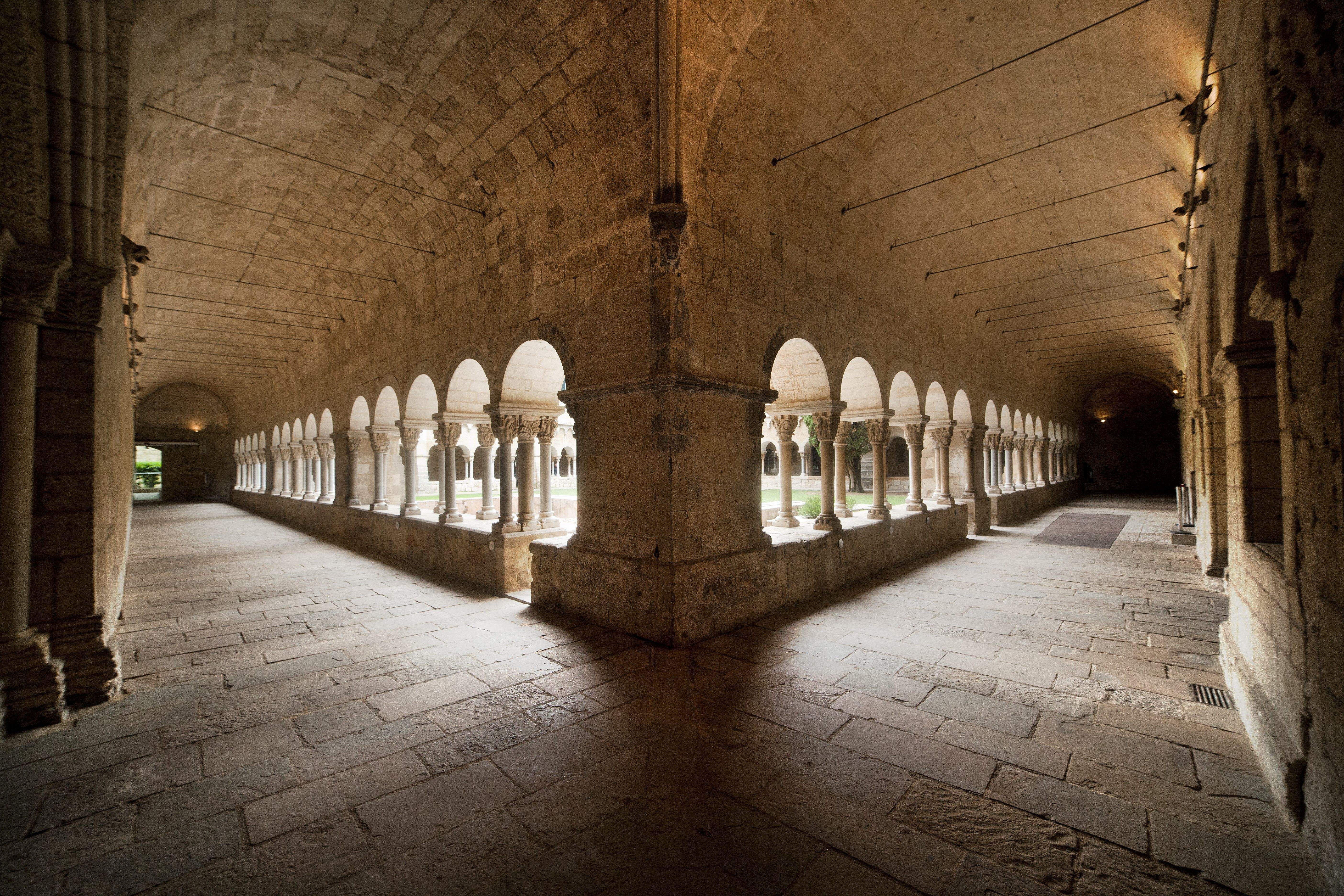 L'impresionant Claustre del Monestir FOTO: Cedida