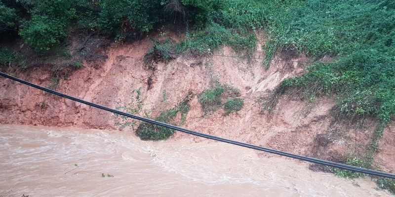 Crescuda de la riera de Can Cabassa. FOTO: Manel Cervantes