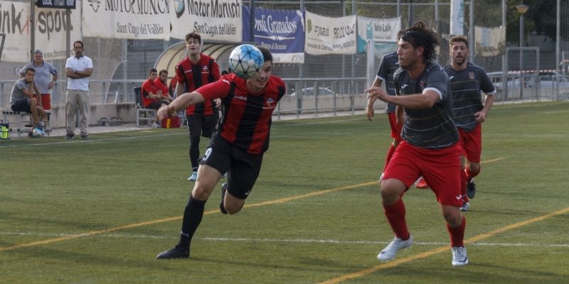 El sènior A masculí del Sant Cugat FC, que milita a Primera Catalana, participarà en el Partit per la Igualtat. FOTO: Paula Galván
