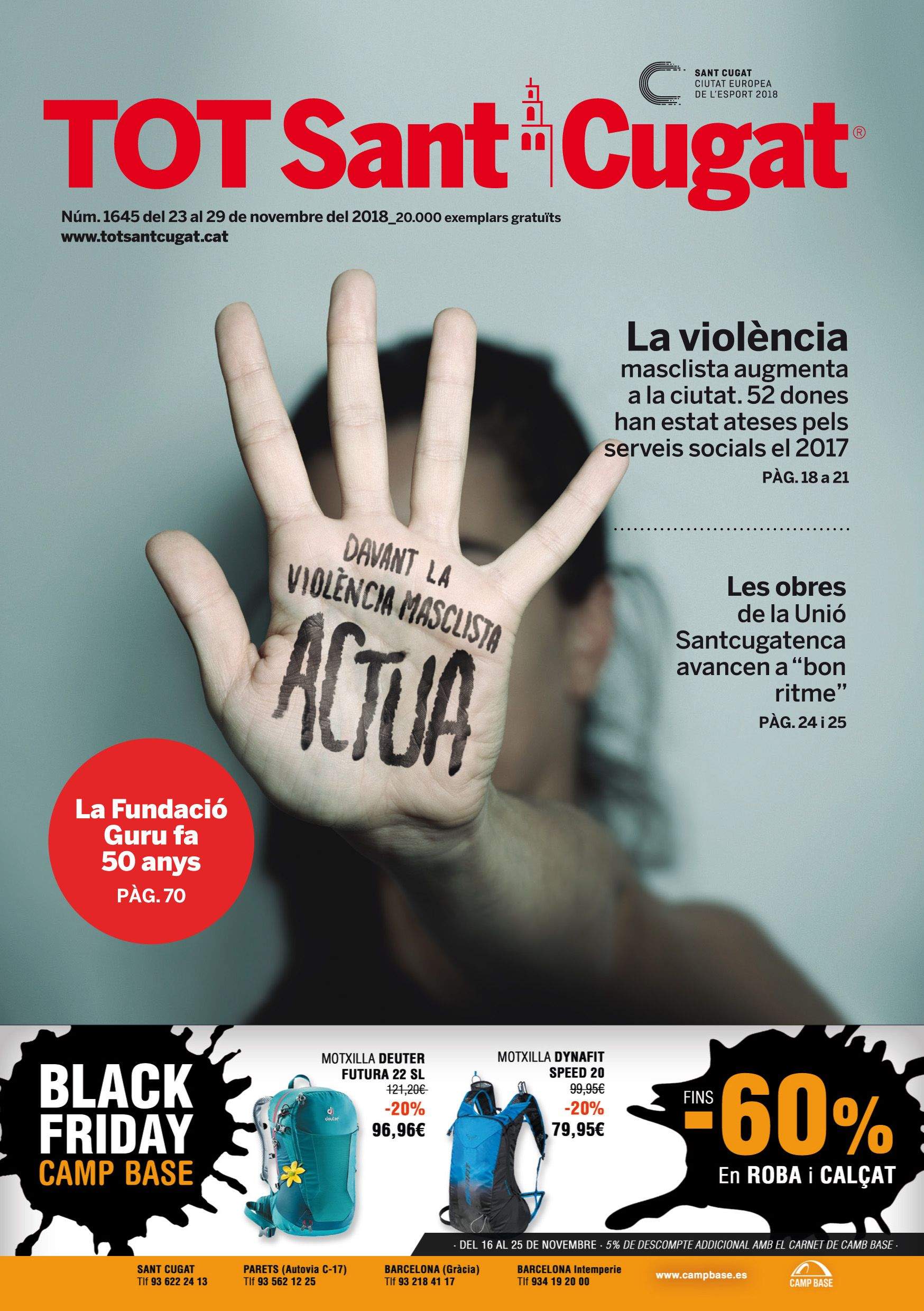 Portada del TOT del 23 de novembre