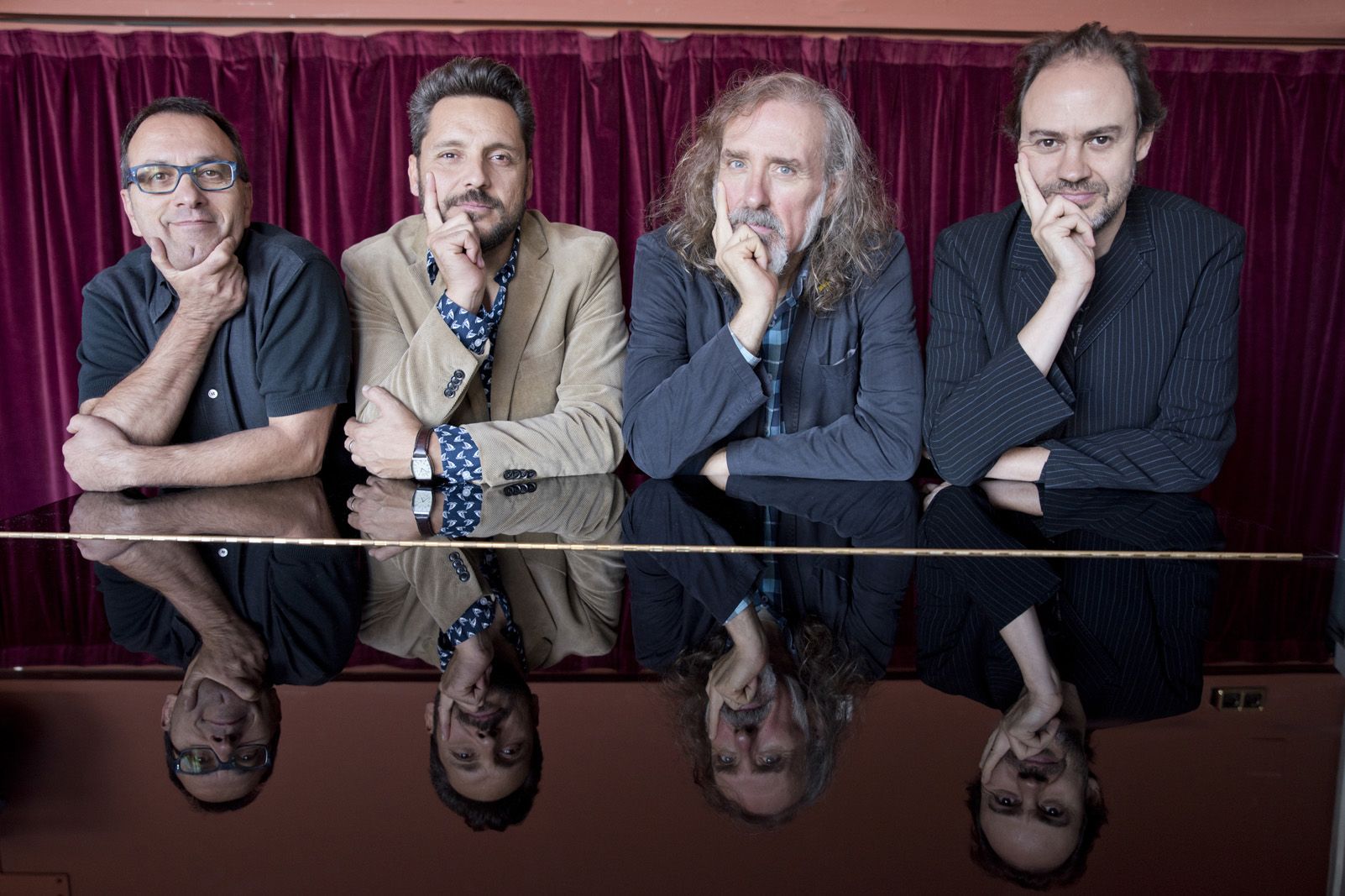 El grup Refugi està format per Pep Solà, Joan-Pau Chaves, Joan Reig i Dani Peña. Foto: Bernat Millet