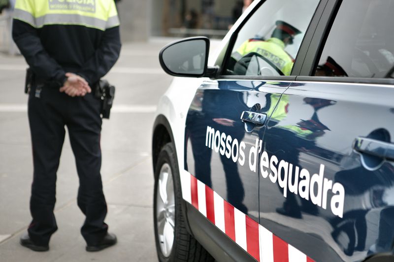 Un cotxe dels Mossos d'Esquadra. FOTO: Artur Ribera