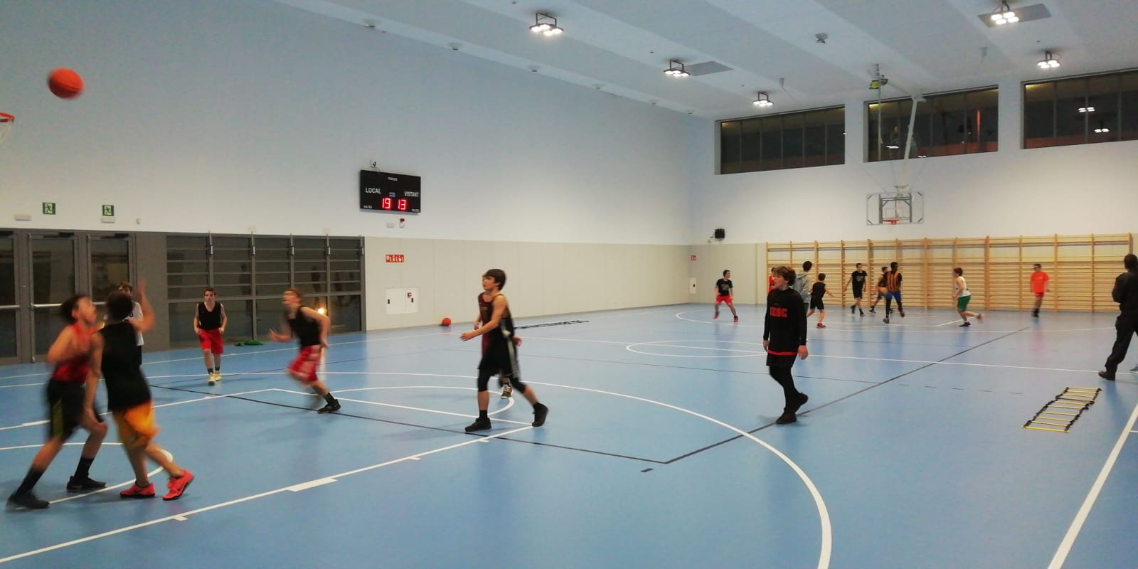 Equips de la UESC entrenant. FOTO: UESC