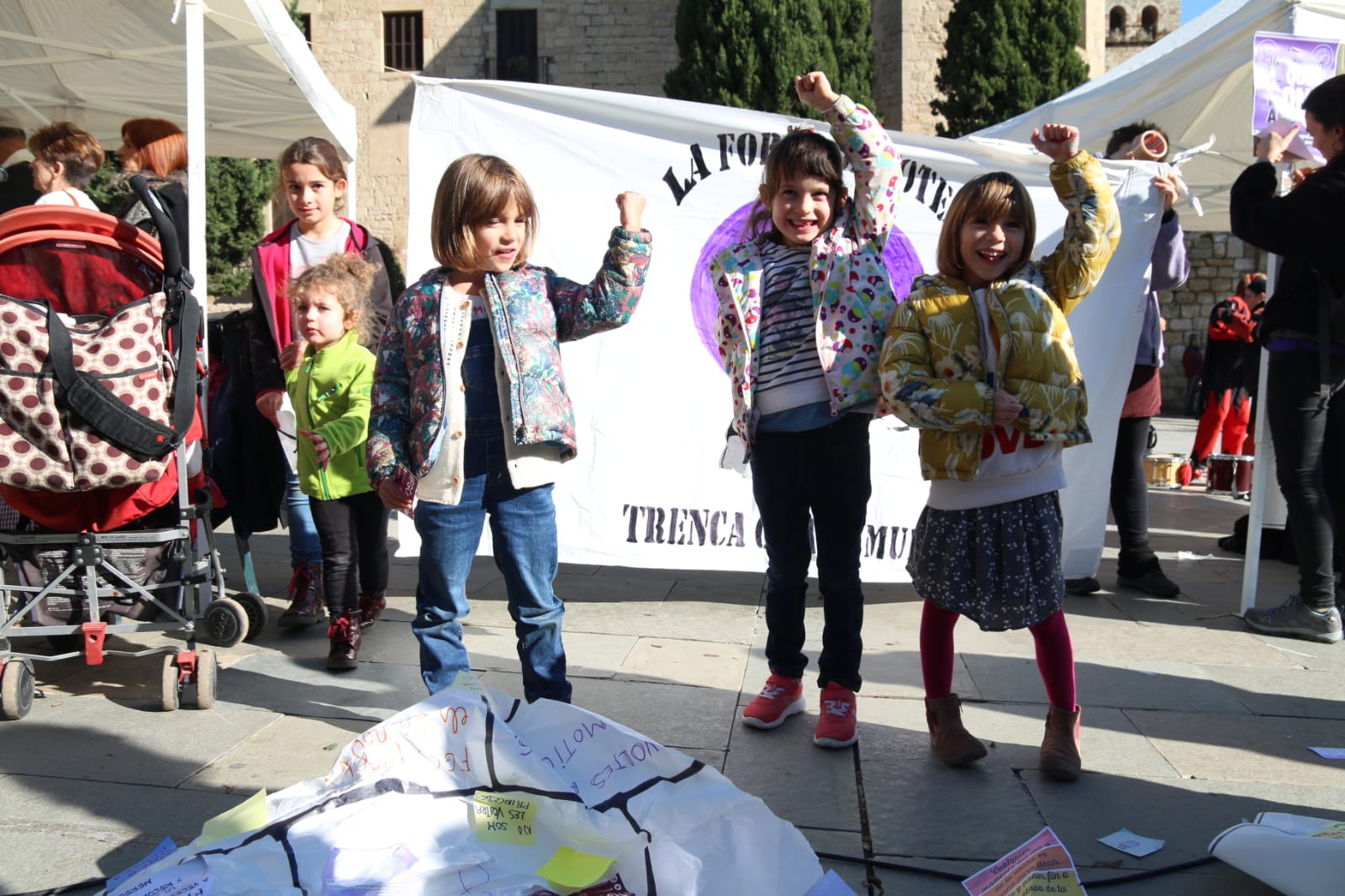 Sant Cugat ha commemorat el Dia contra la Violència Masclista FOTO: Lali Àlvarez