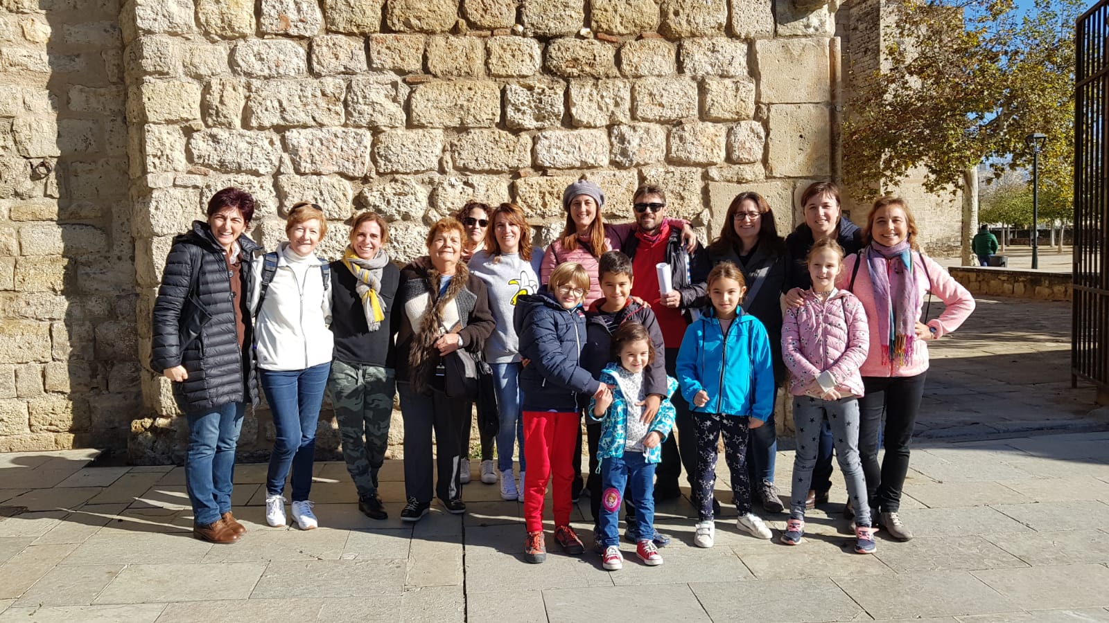 Participants a la gimcana d'ADE Vallès a Sant Cugat FOTO: Cedida