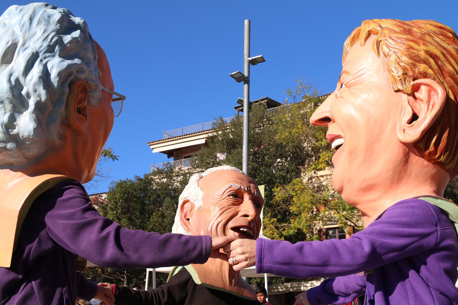Activitats prèvies al dia Internacional contra la violencia masclista. Foto: Lali Álvarez