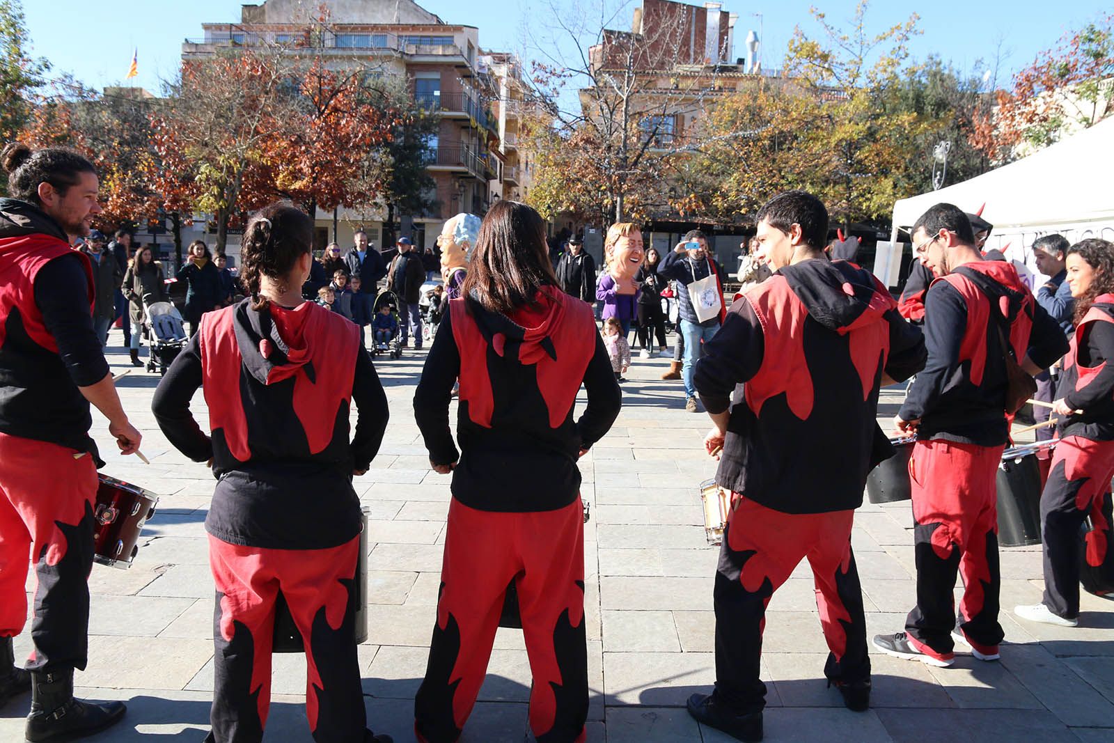 Activitats prèvies al dia Internacional contra la violencia masclista. Foto: Lali Álvarez