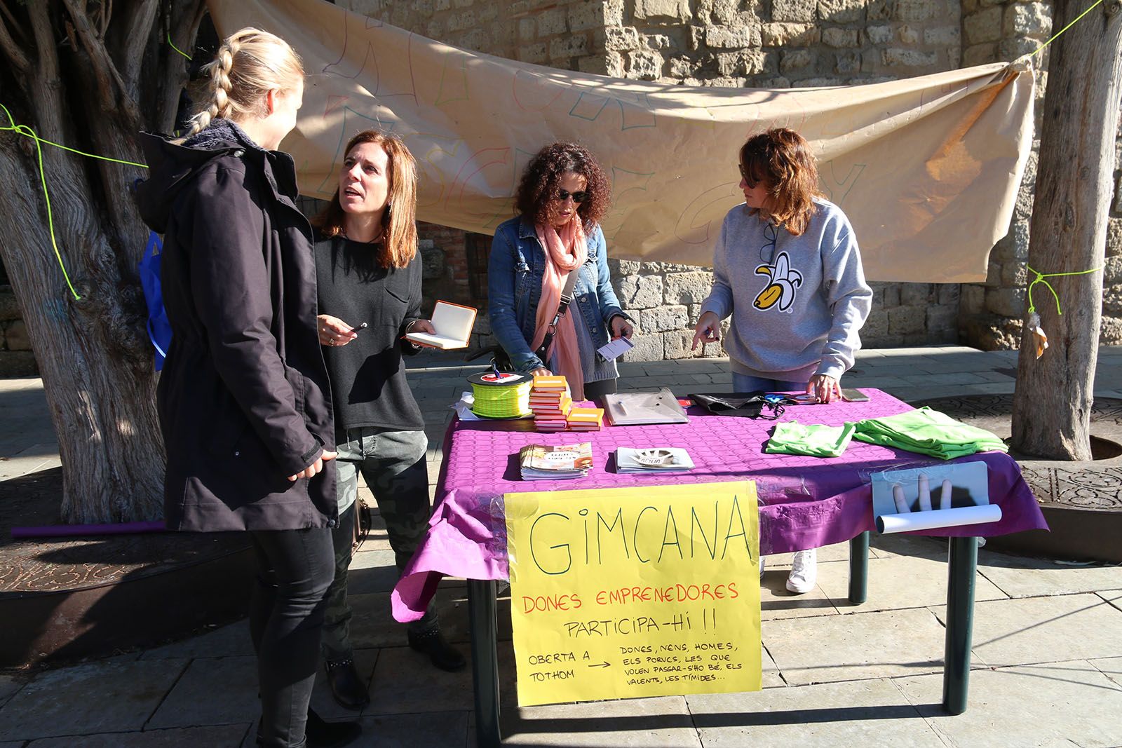 Activitats prèvies al dia Internacional contra la violencia masclista. Foto: Lali Álvarez