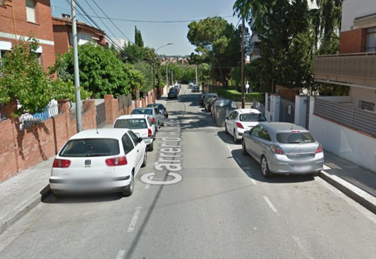 El carrer d'Auladell de Sant Cugat és un dels que es veurà afectats FOTO: Google Maps