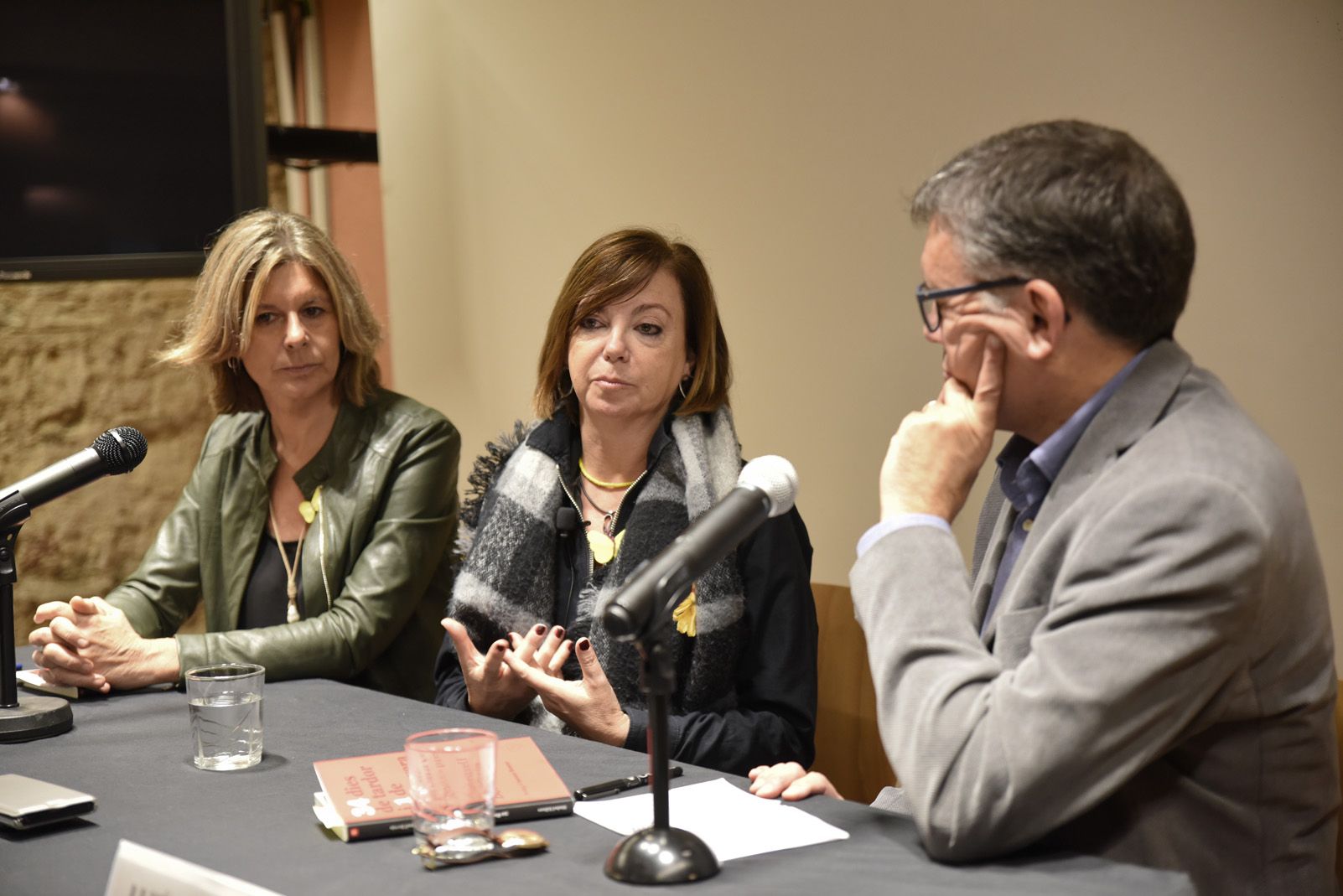 Acte de presentació del llibre de Meritxell Borràs, exconsellera de Governació. FOTO: Bernat Millet