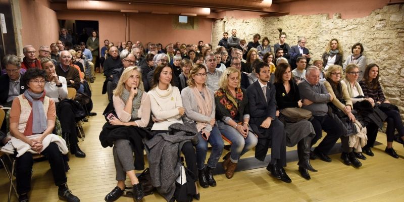 Acte de presentació del llibre de Meritxell Borràs, exconsellera de Governació. FOTO: Bernat Millet