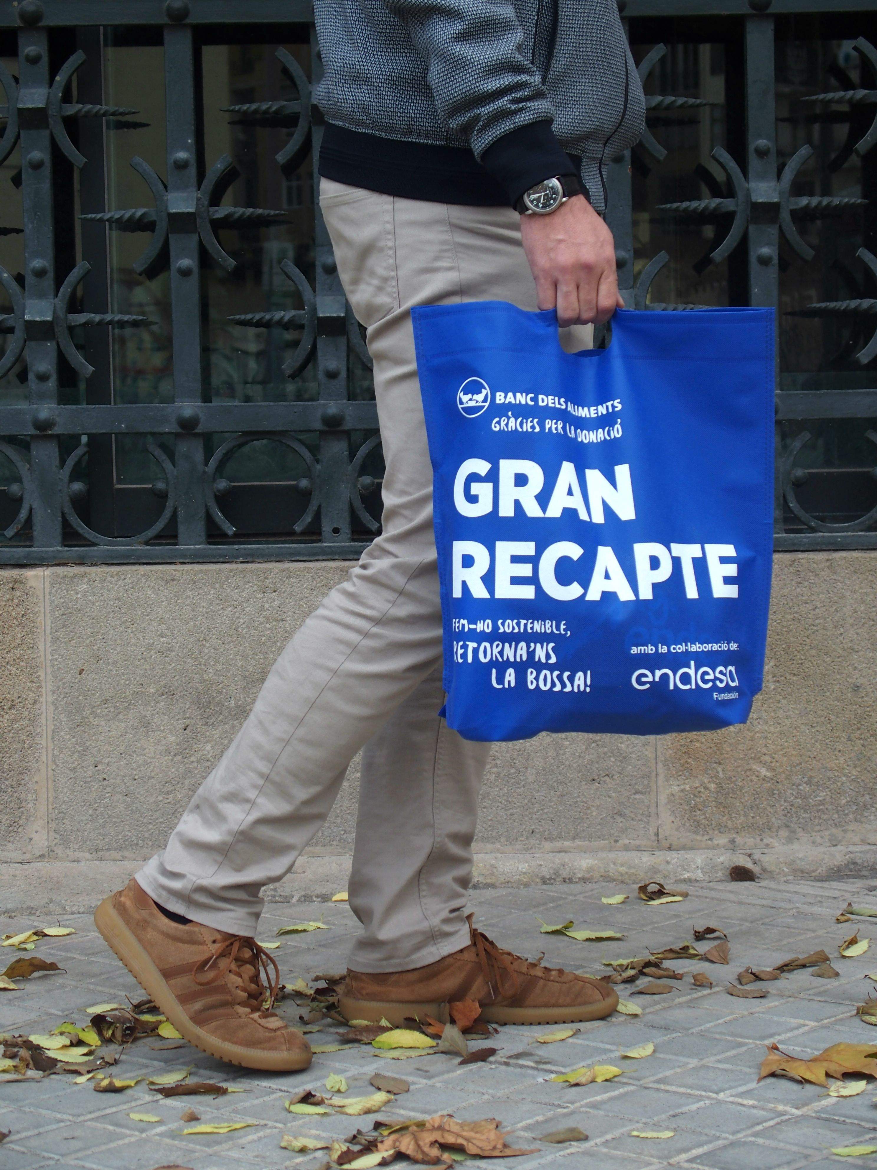 80.000 bosses reutilitzables fetes de “teixit sense teixir” FOTO: Cedida