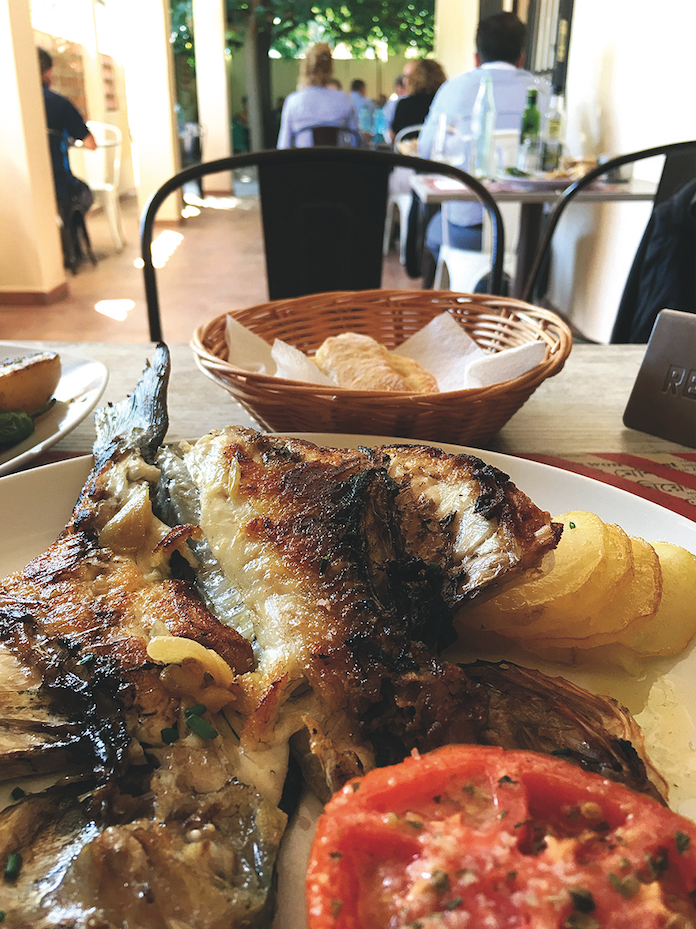 Un dels plats de Can Rovira FOTO: Cedida