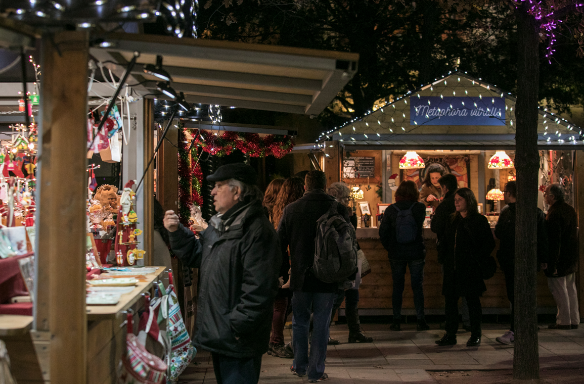 Fira de Nadal a Sant Cugat FOTO: Lali Puig