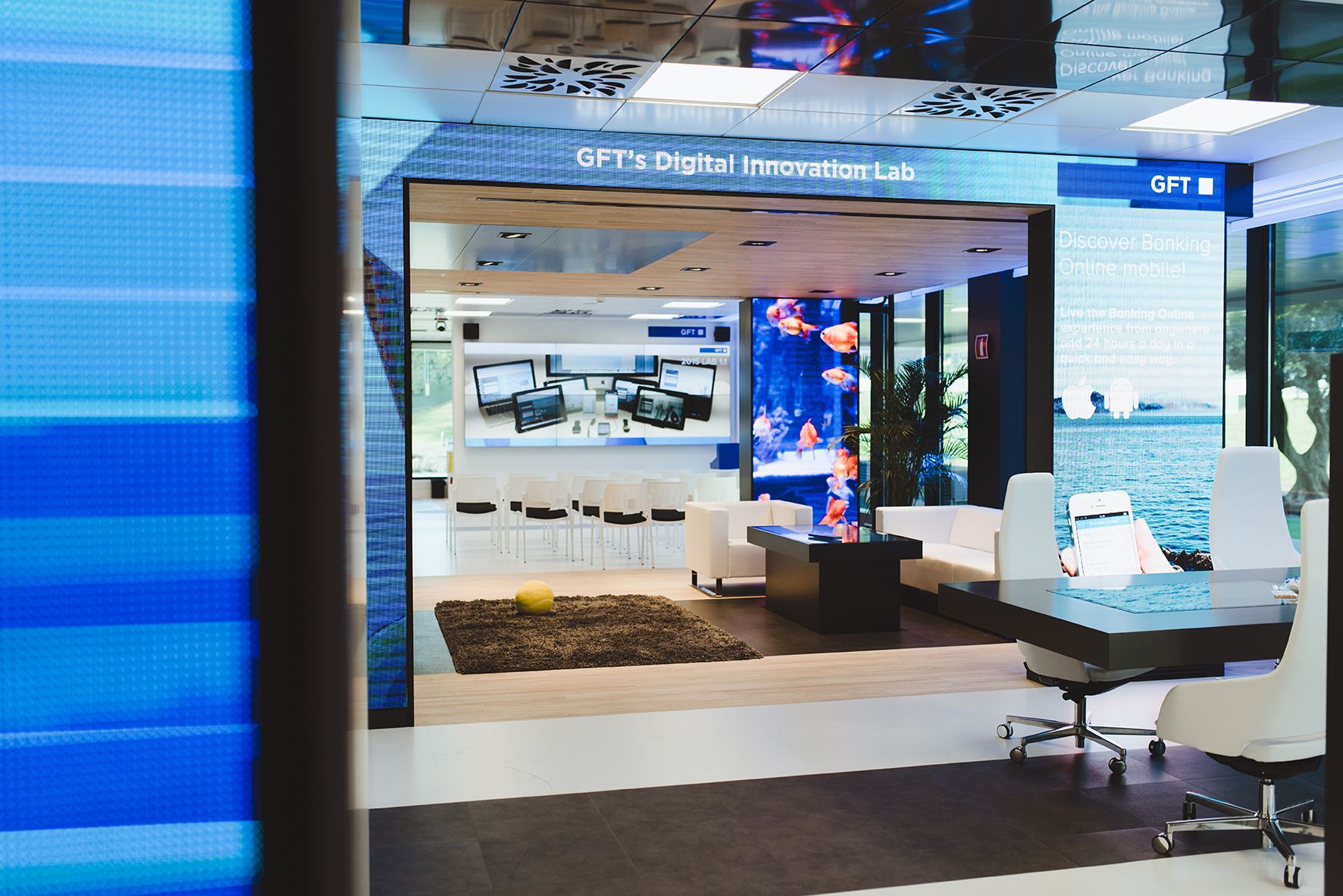 El laboratori d'innovació digital de GFT FOTO: Cedida