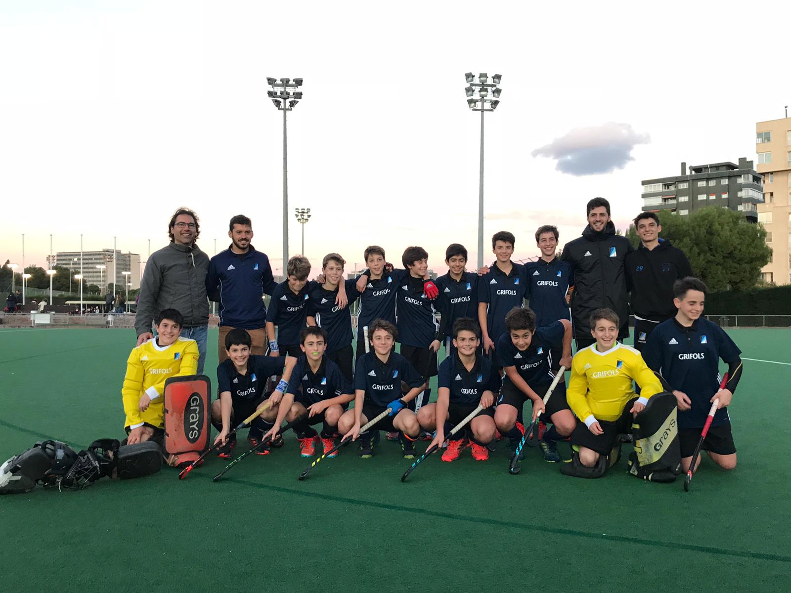 L'equip infantil del Junior FC que ha assolit la fita històrica. FOTO: Junior FC