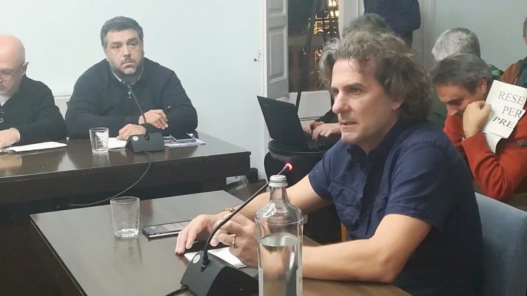 Ramon Andreu al Ple municipal de Cerdanyola del Vallès, aquest dijous 29 de novembre | Samu Martínez
