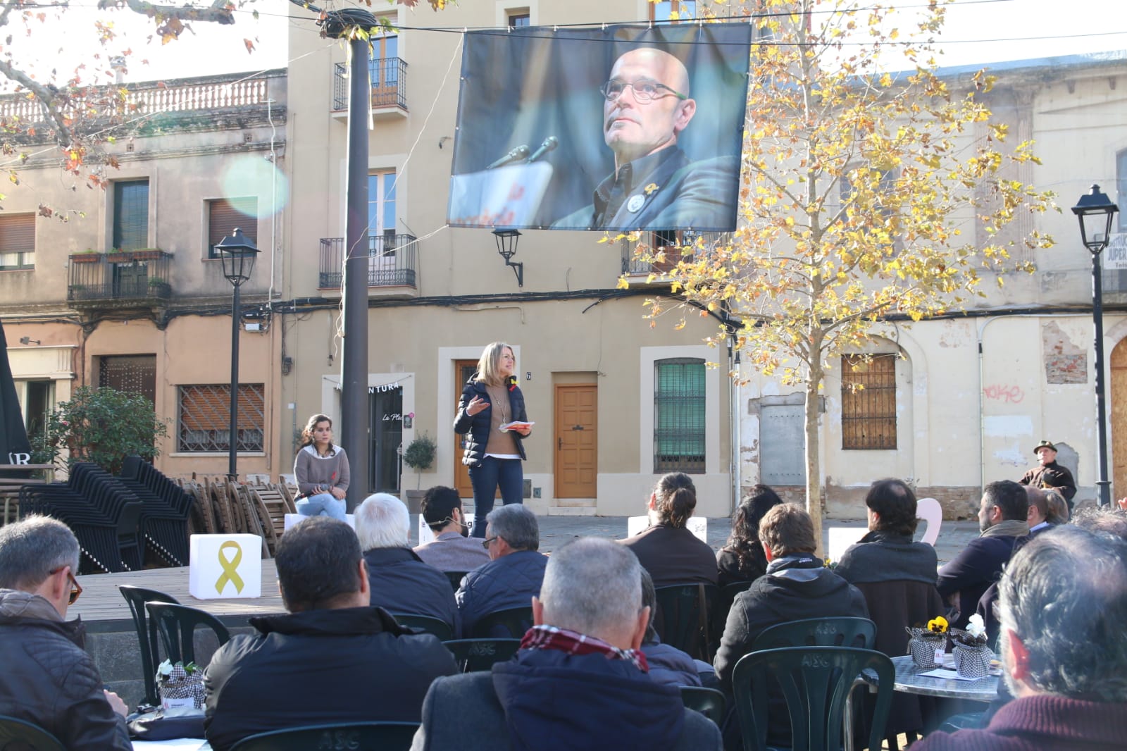 Mireia Ingla ha presentat candidatura amb el suport de Raül Romeva FOTO: Lali Álvarez