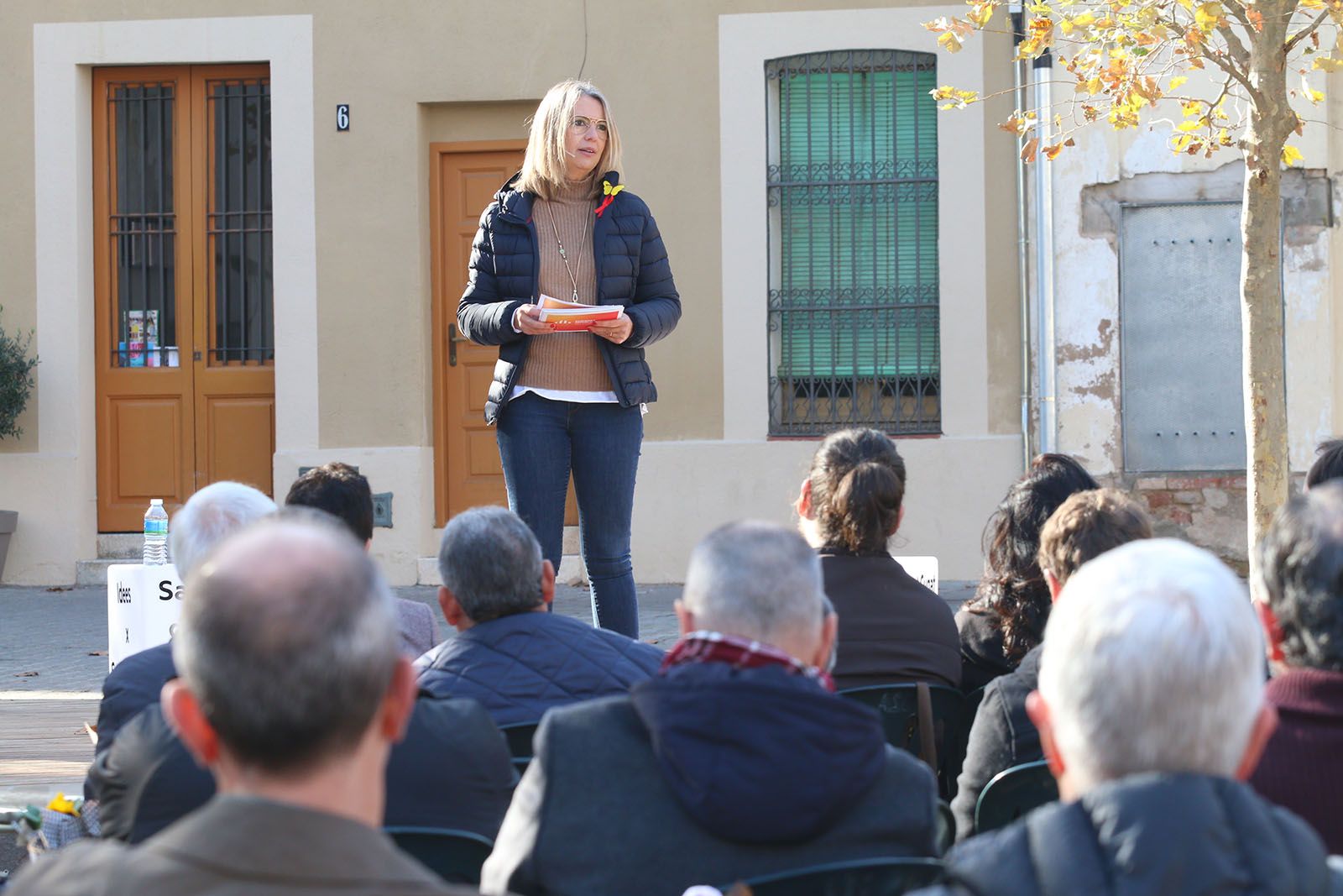 Presentació de Mireia Ingla de ERC com a alcaldable. Foto: Lali Álvarez