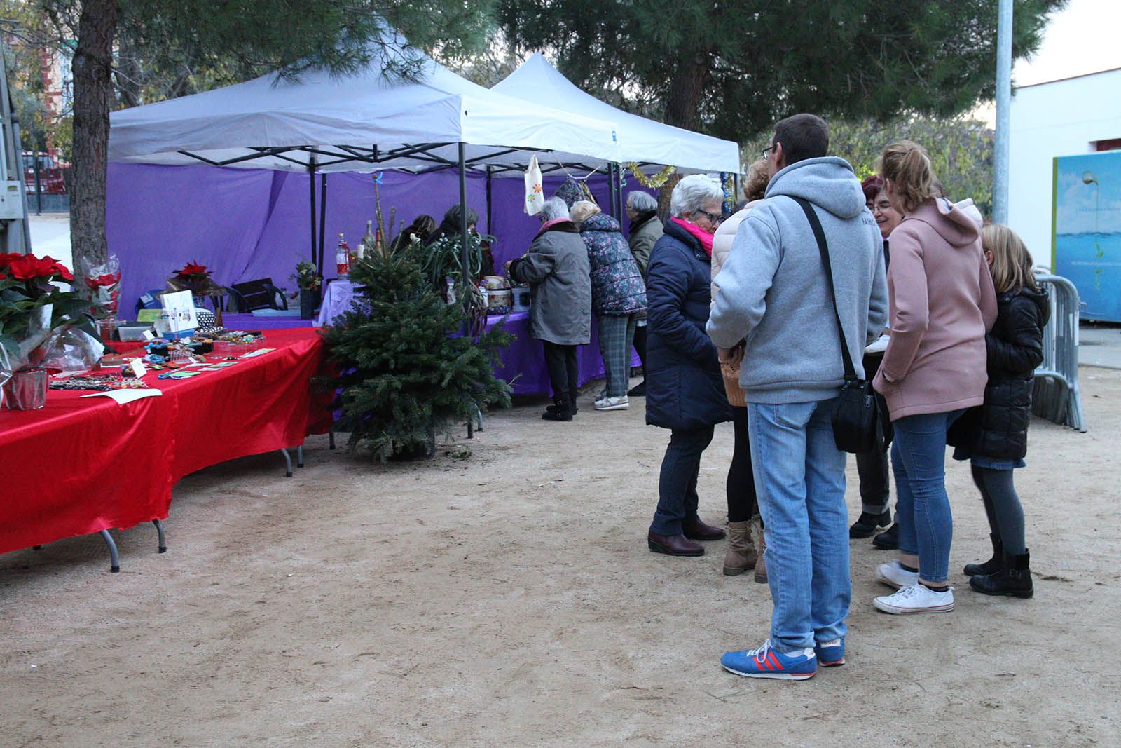 La fira de Santa Llúcia a Les Planes. Foto: Lali Álvarez