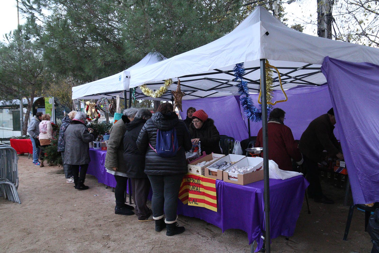 La fira de Santa Llúcia a Les Planes. Foto: Lali Álvarez