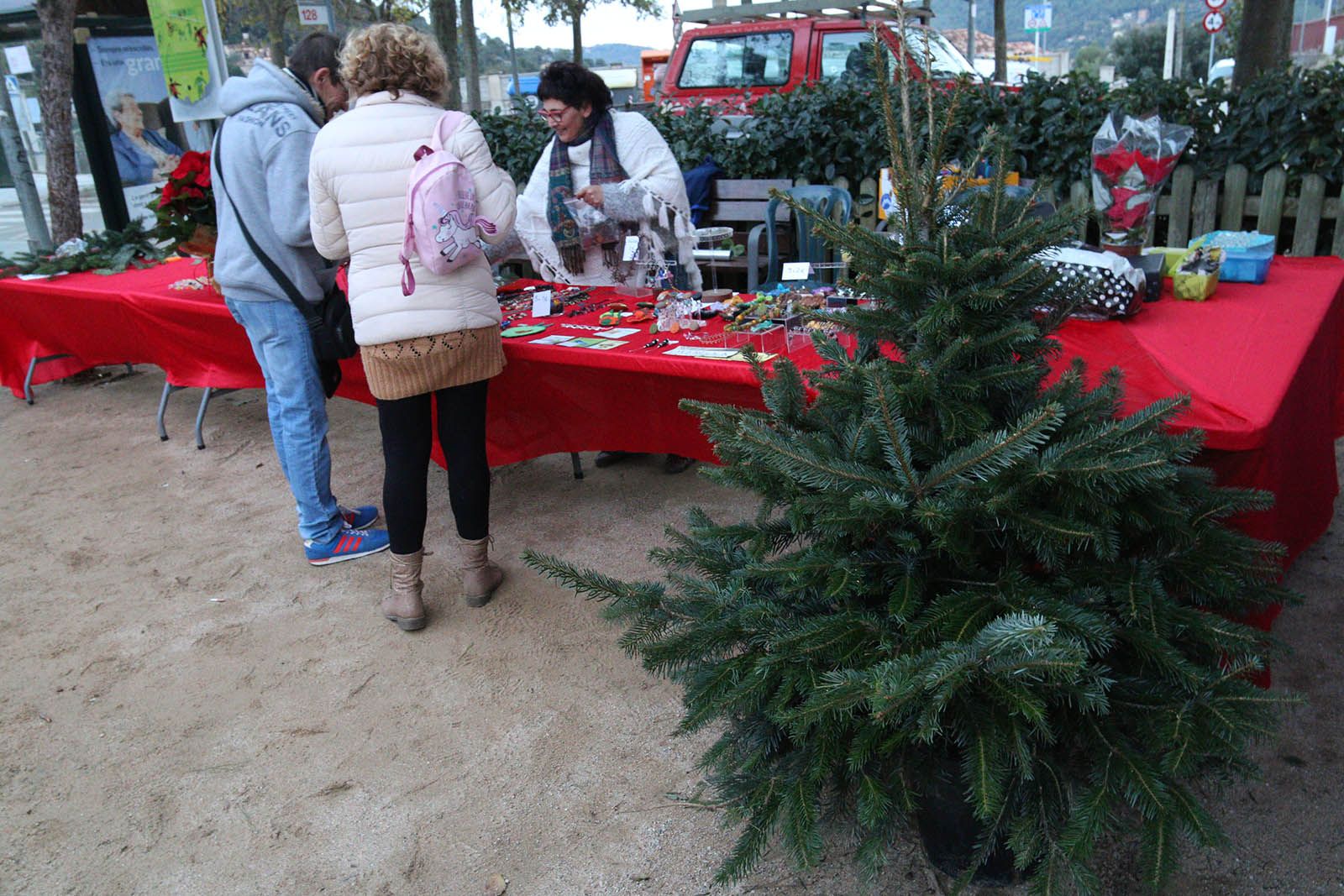 La fira de Santa Llúcia a Les Planes. Foto: Lali Álvarez