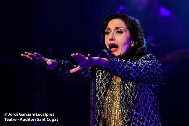 Luz Casal al Teatre-Auditori FOTO: Localpres 