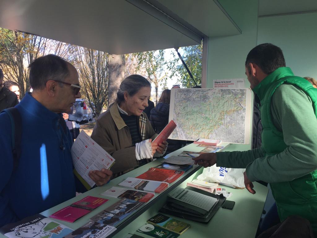 El nou punt d'informació es troba a l'entrada del rotary FOTO: Àgata Guinó 