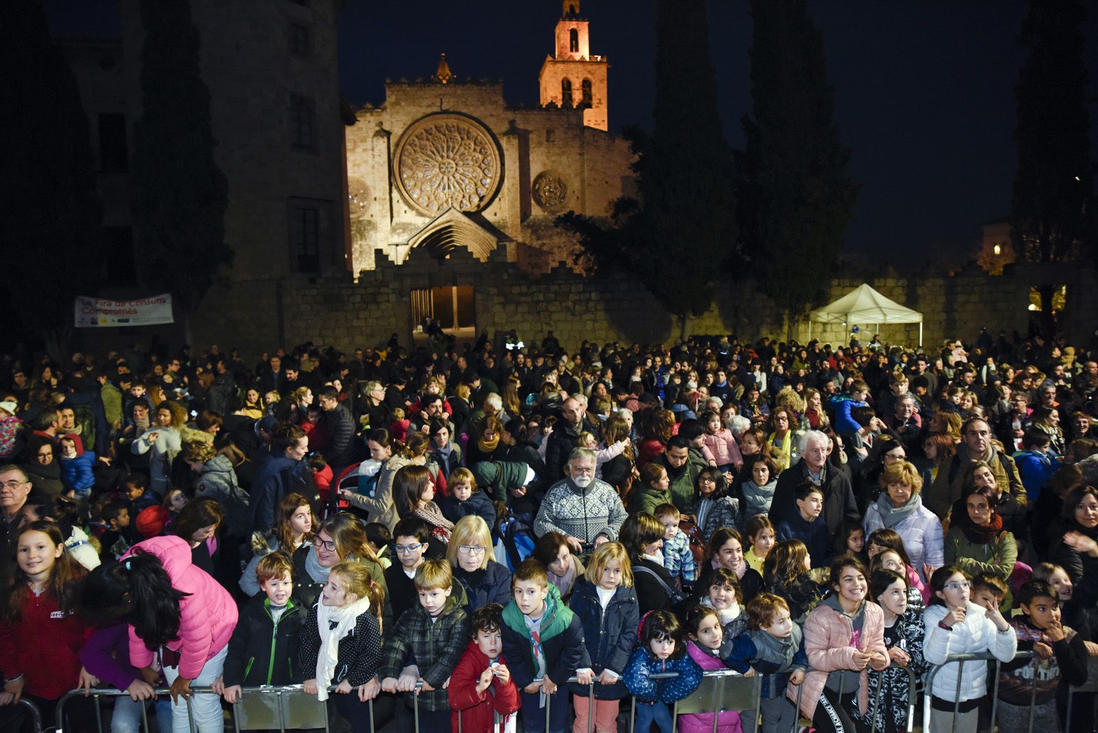 Encesa de llums de Nadal. Foto: Bernat Millet.
