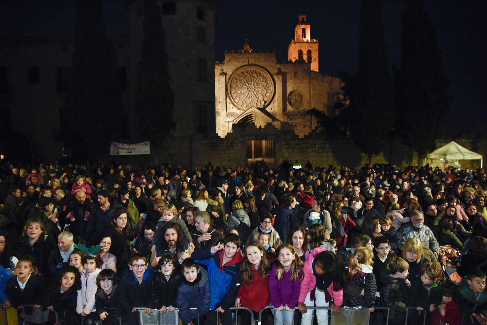 Encesa de llums de Nadal. Foto: Bernat Millet.