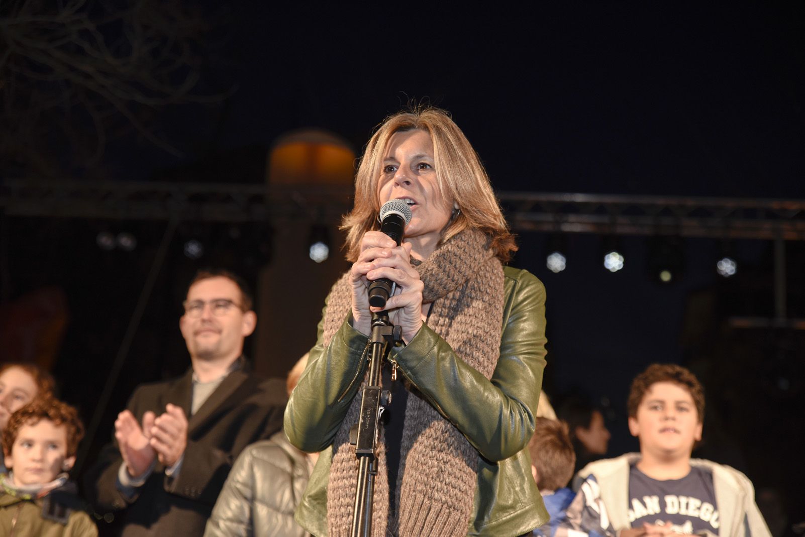 Encesa de llums de Nadal. Foto: Bernat Millet.