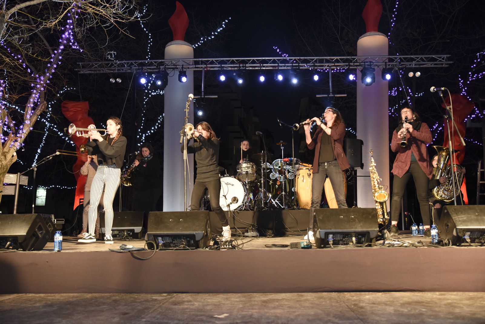 Encesa de llums de Nadal. Foto: Bernat Millet.