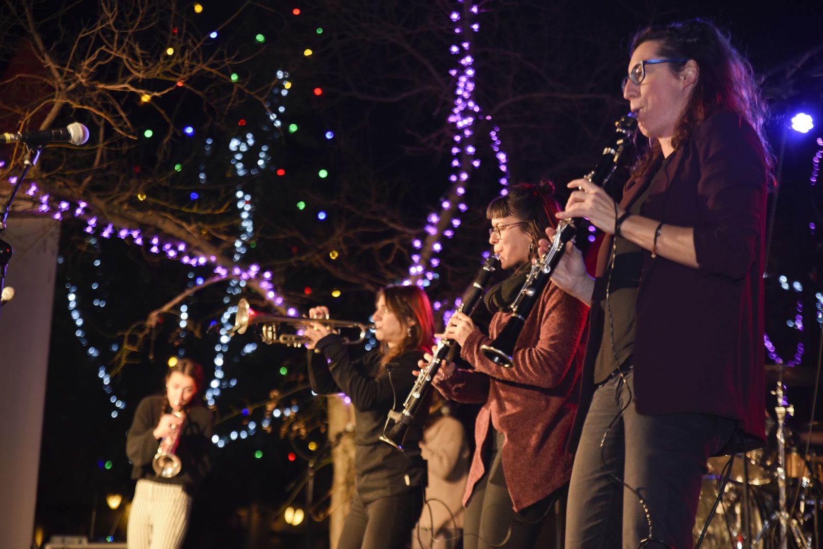 Encesa de llums de Nadal. Foto: Bernat Millet.