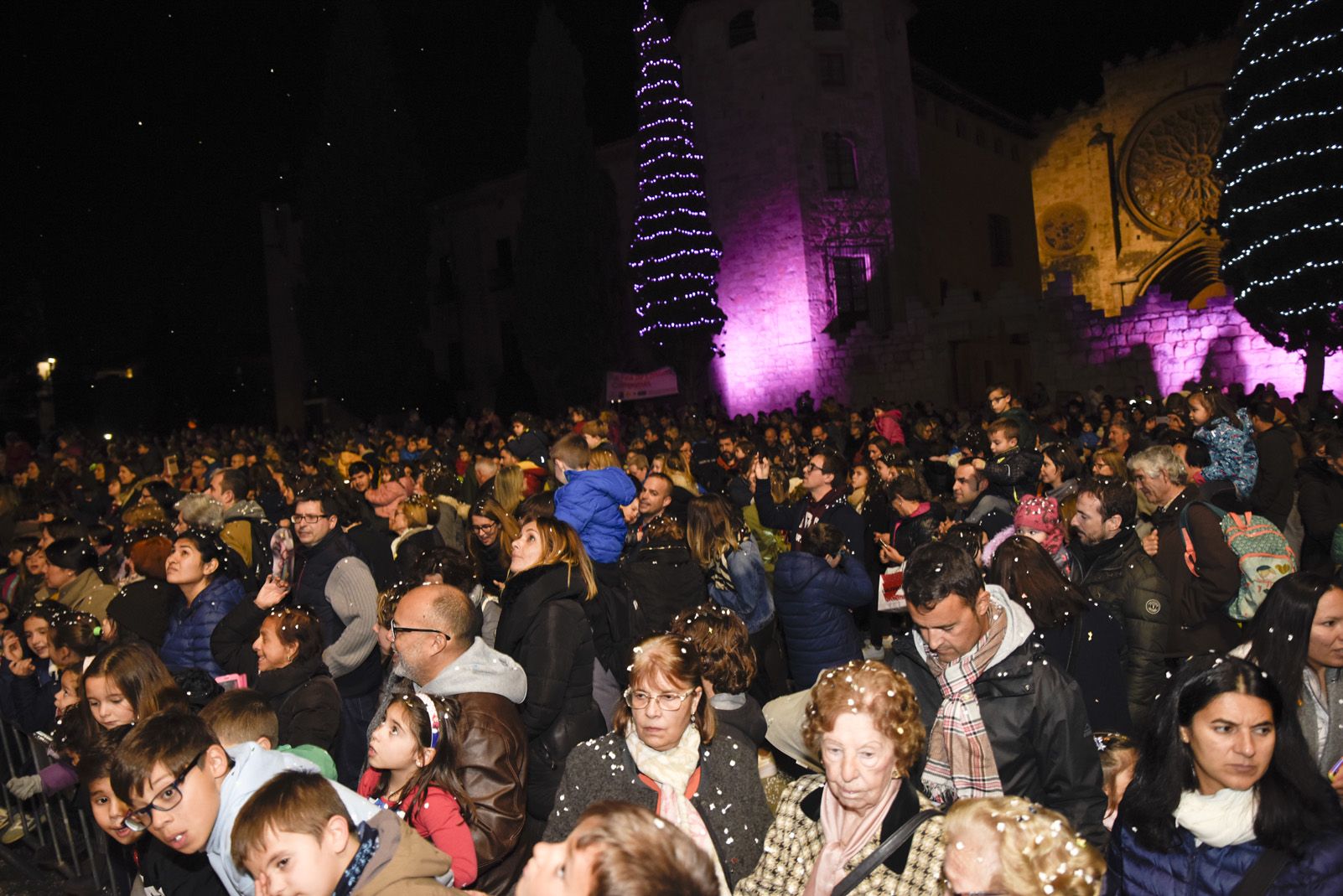 Encesa de llums de Nadal. Foto: Bernat Millet.