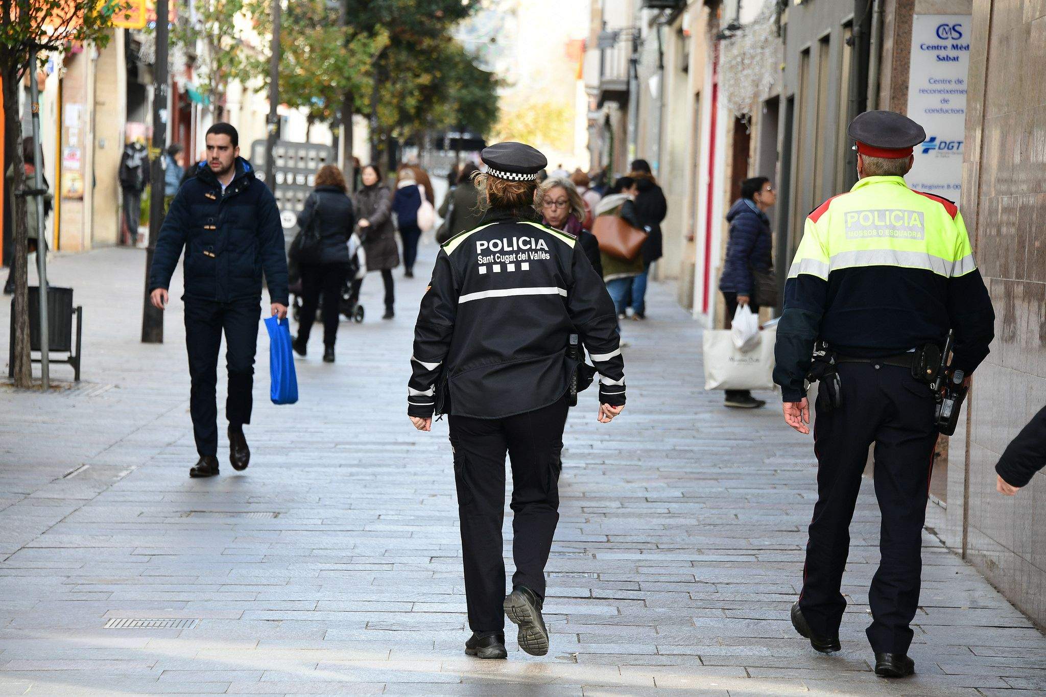 Policia Local i Mossos patrullaran junts durant aquest període nadalenc FOTO: Localpres