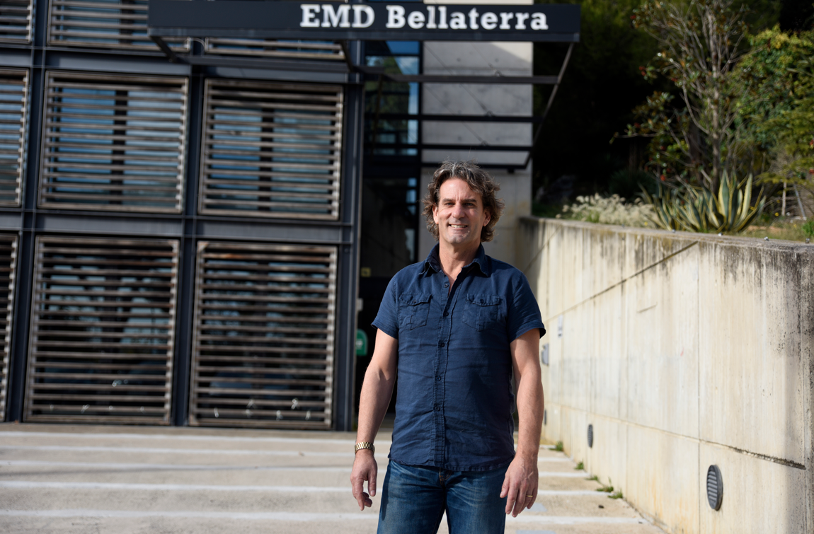 Ramon Andreu és el president de l'EMD de Bellaterra FOTO: Bernat Millet