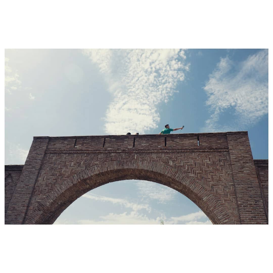 @Lalisibina "Selfie sobre el pont"