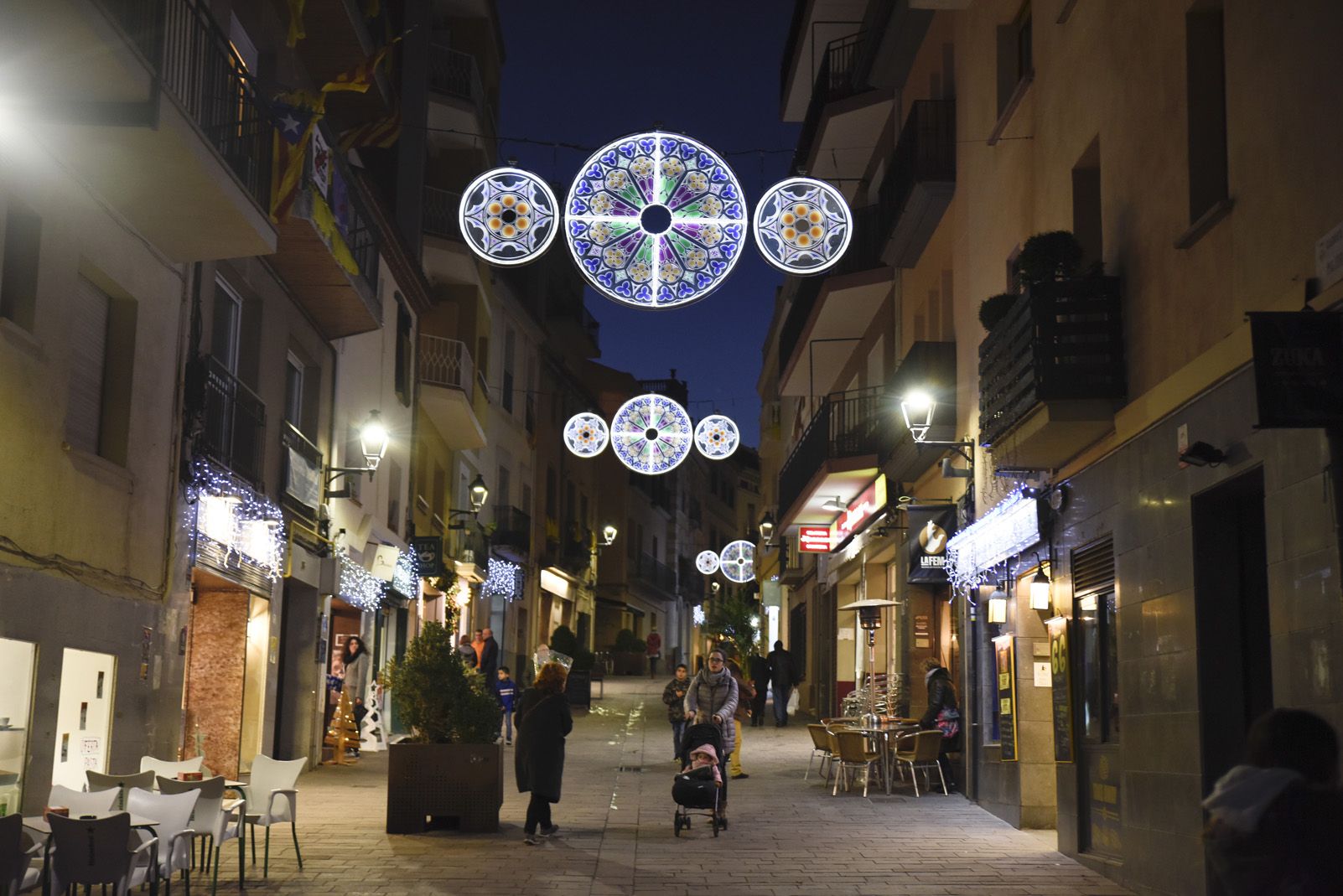 Llums de Nadal. Foto: Bernat Millet.